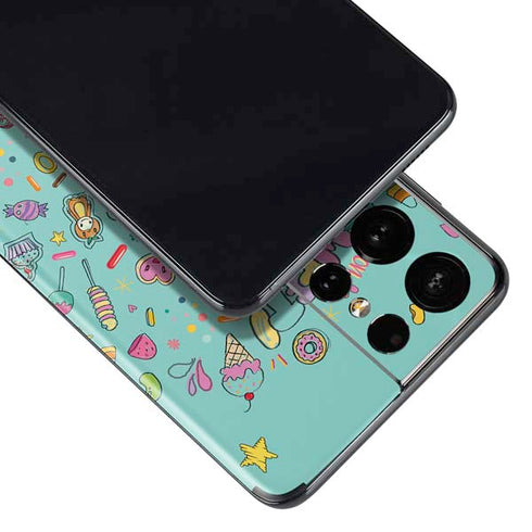 Disney Wreck-it Ralph Vanellope Sugar Icons Galaxy S21 Ultra 5G Skin